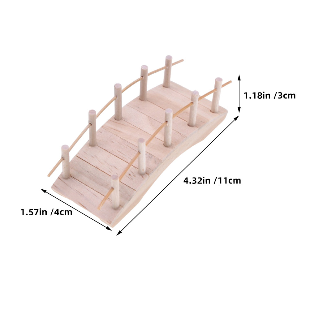 2 Peças de Ponte em Arco em Mi - Bonsai Garden Landscape Design avaliação e preço