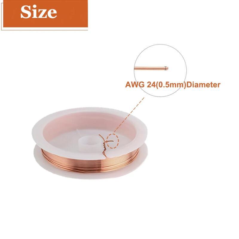 Fio de cobre puro de 10m, fio  - Copper Wire Roll avaliação e preço