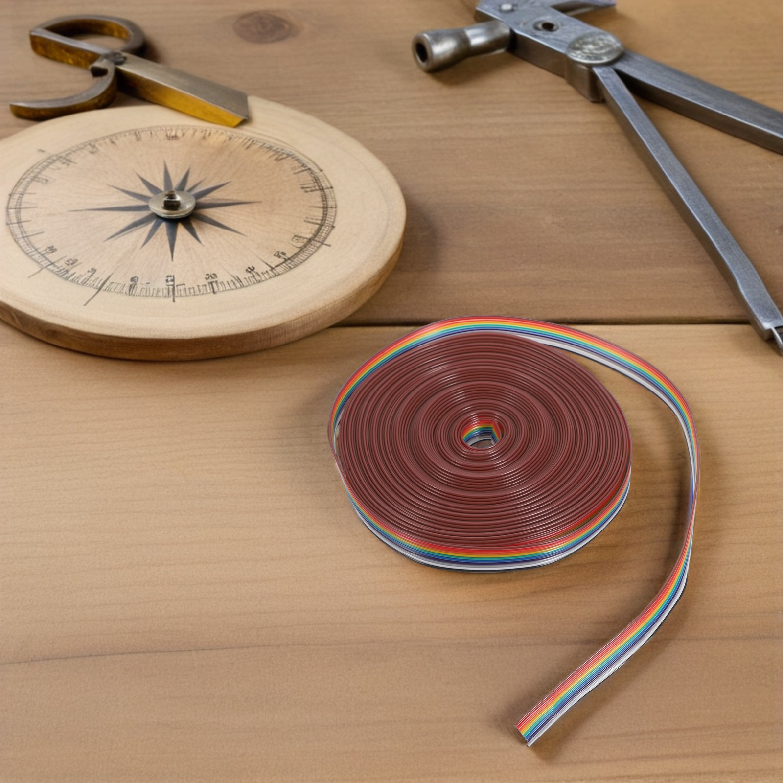 1 Rolo de Cabo de Fita Plana I - Copper Wire Roll avaliação e preço